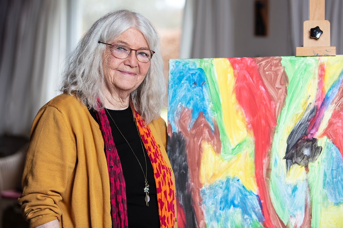 Hanne Ladefogeds malerier